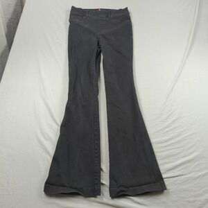 Spanx Jeans Womens Medium 30 Black Stretch Flare Pull On Hippie Boho PerfectFit